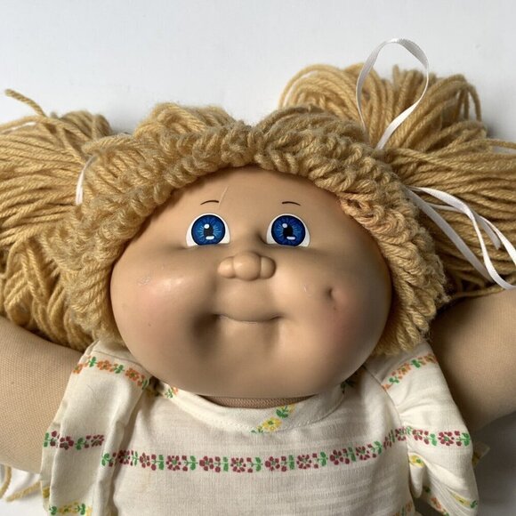 Cabbage Patch Kids 1978 #55 Blonde Doll 18” - Picture 2 of 7